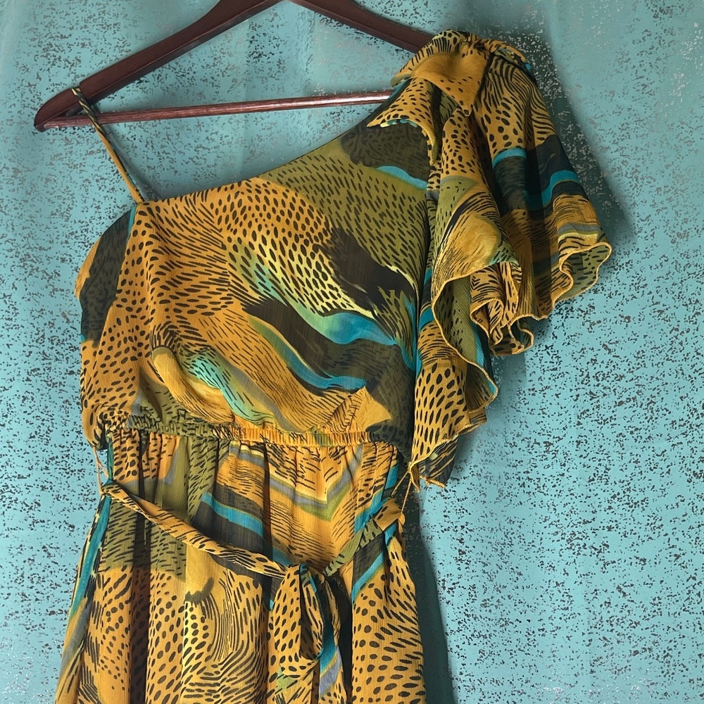 Teeze Me Cocktail Party Dress with Prints